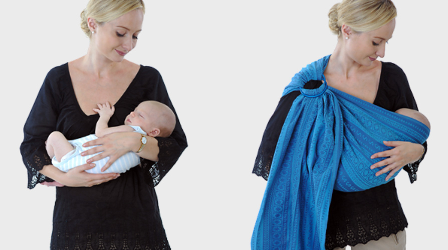 Как носить ребенка на руках