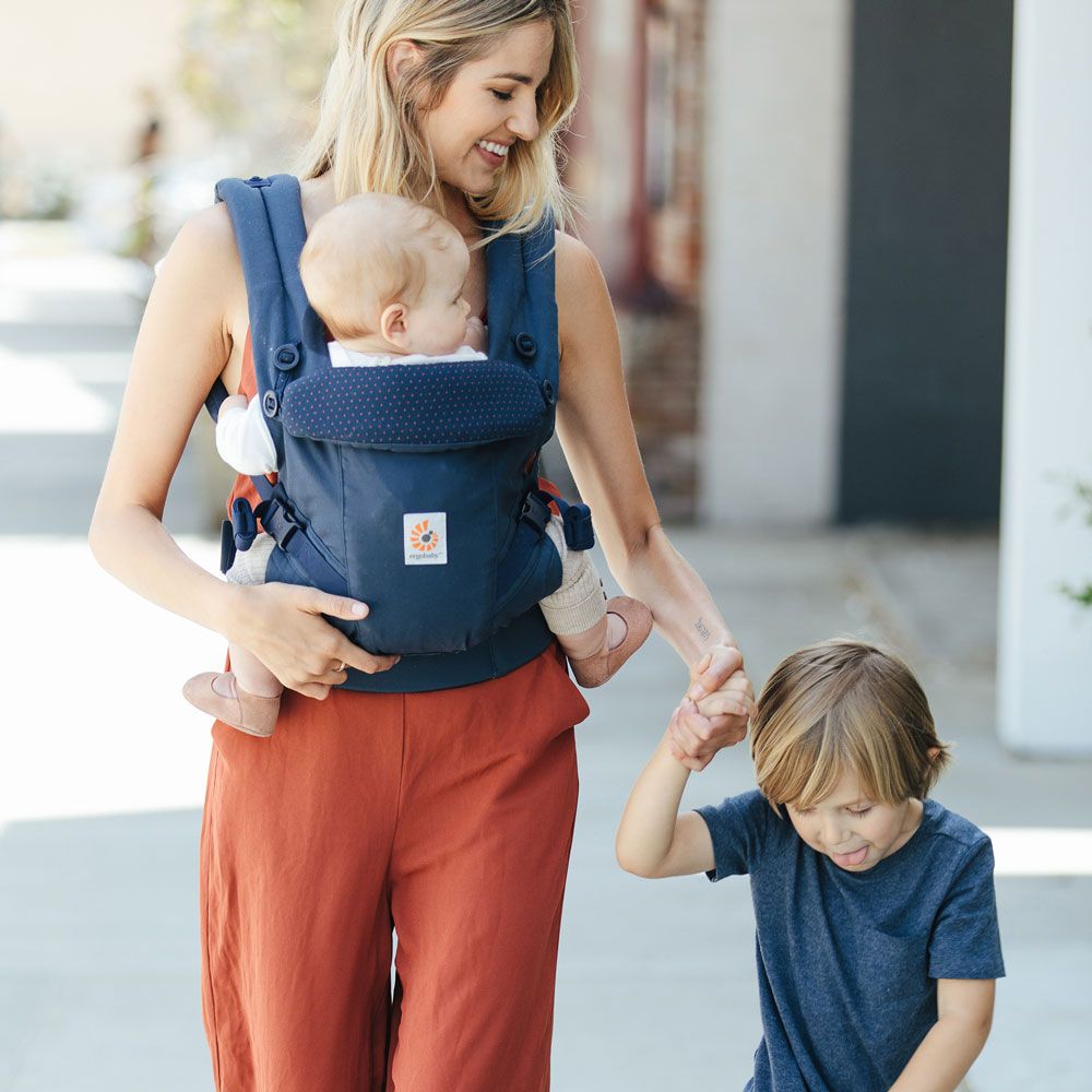 Ergobaby navy sales mini dots