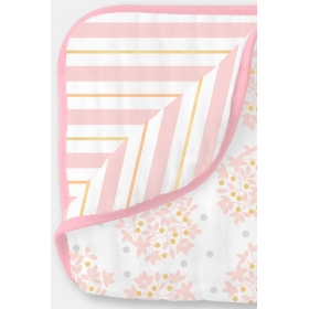 Муслиновое одеяло SwaddleDesigns, цвет Heavenly Floral Pink