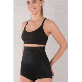 Бандаж трусы послеродовой высокий с косточками, черный Бандаж трусы послеродовой высокий с косточками, черный