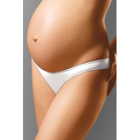 Трусы для беременных под живот (танга), белый