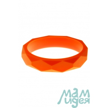 Молочный браслет из пищевого силикона, розовый