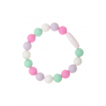 Силиконовый браслет-прорезыватель Майя, розовый