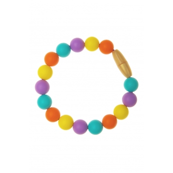 Силиконовый браслет-прорезыватель Майя, фиолетовый