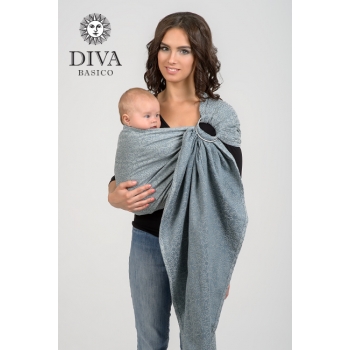 Слинг с кольцами Diva Basico, Argento