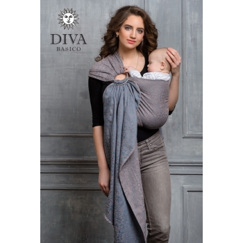 Слинг с кольцами Diva Basico, Cacao