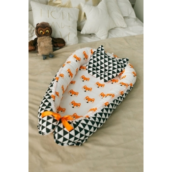 Гнездышко для новорожденных Babynest Little Fox