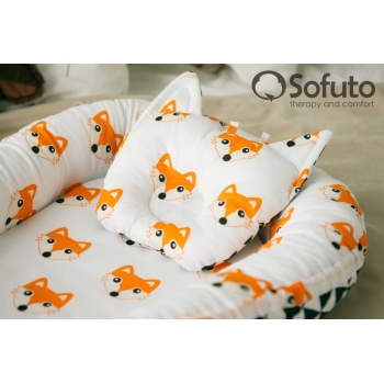 Гнездышко для новорожденных Babynest Little Fox
