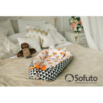 Гнездышко для новорожденных Babynest Little Fox