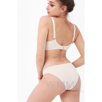 Трусы для беременных и после родов Angelika из микрофибры, бежевые