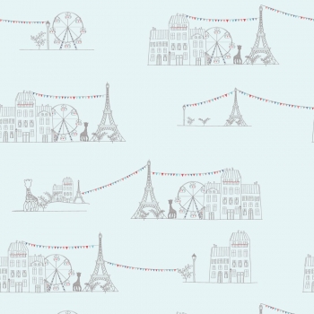 Подушка для кормления Bebe Au Lait, Carousel Blue