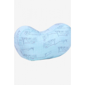 Подушка для кормления Bebe Au Lait, Carousel Blue