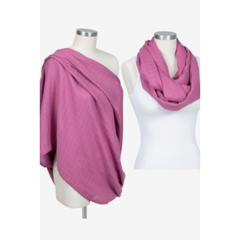 Накидка для кормления - милкснуд муслиновый Bebe Au Lait, Cherry