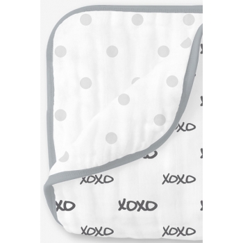 Муслиновое одеяло SwaddleDesigns, Black XOXO