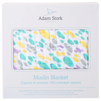 Муслиновое одеяло Adam Stork, цвет Candy Dream