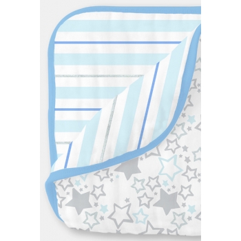 Одеяло из муслина SwaddleDesigns, цвет Starshine Shimmer Blue