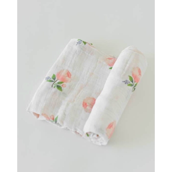 Муслиновая пеленка для новорожденных Diva большая, Rose Cotton