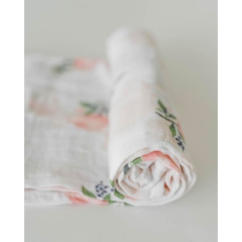 Муслиновая пеленка для новорожденных Diva большая, Rose Cotton