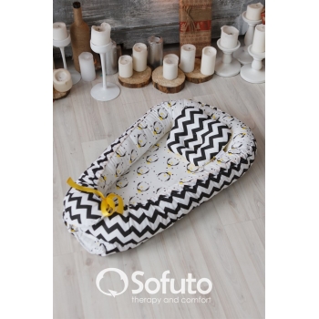 Кокон-гнездышко для новорожденных Babynest Pepe