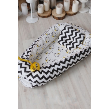 Кокон-гнездышко для новорожденных Babynest Pepe