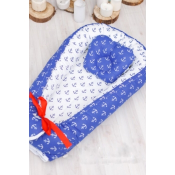 Гнездышко-кокон для новорожденных Babynest Sailor