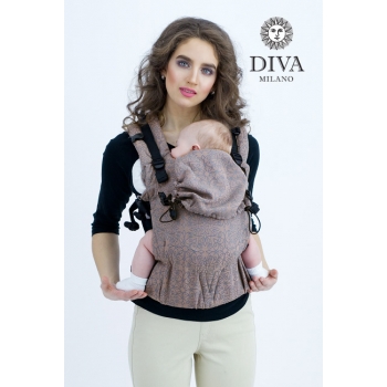 Эрго-рюкзак для новорожденных Diva Basico Cacao One!