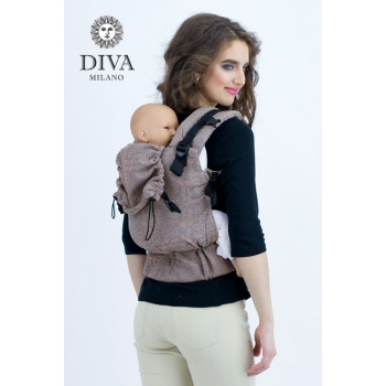 Эрго-рюкзак для новорожденных Diva Basico Cacao One!