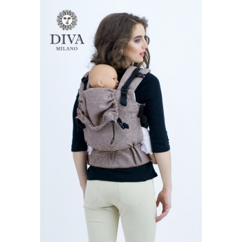 Эрго-рюкзак для новорожденных Diva Basico Cacao One!