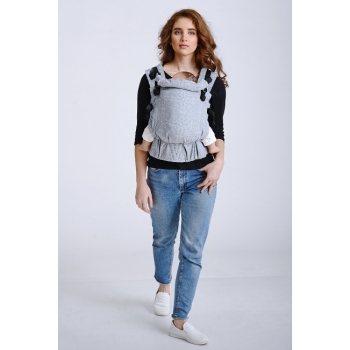 Эрго-рюкзак для новорожденных Diva Basico Argento One!