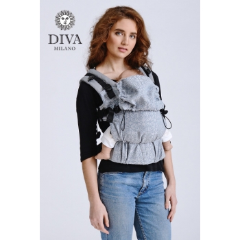 Эрго-рюкзак Diva Basico Argento Simple One!