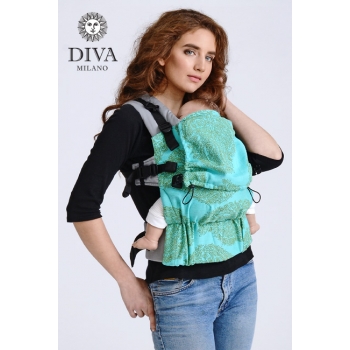 Эрго-рюкзак для новорожденных Diva Essenza Menta Simple One! с бамбуком