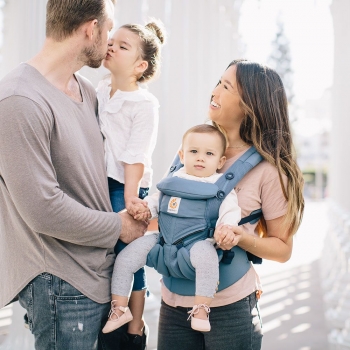 Эрго-рюкзак Ergobaby OMNI 360 Cool Air Mesh - Oxford Blue