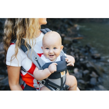 Эрго-рюкзак Ergobaby OMNI 360 Cool Air Mesh - Carbon Grey