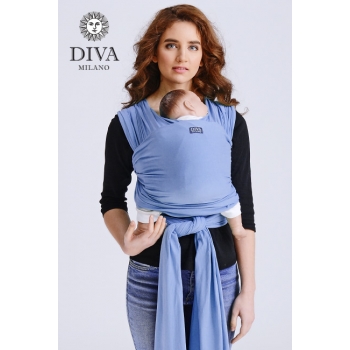 Слинг-шарф трикотажный Diva Stretchy, Cielo