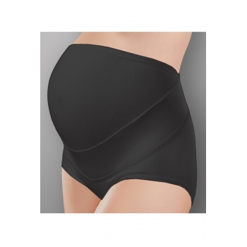 Бандаж трусы для беременных дородовой, черный