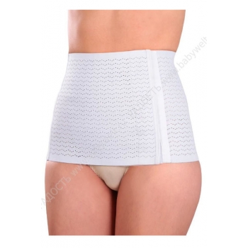 Бандаж послеродовой утягивающий "Лента", белый