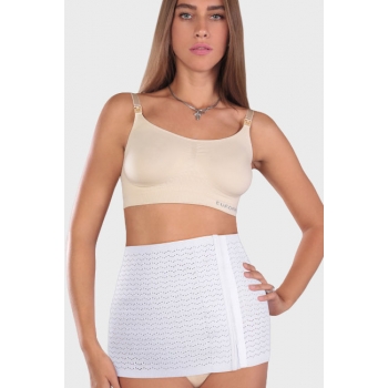 Бандаж послеродовой утягивающий "Лента", белый