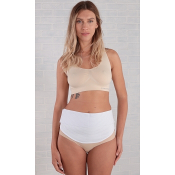 Бандаж до и послеродовой универсальный (пояс), белый