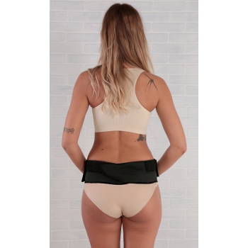 Бандаж до и послеродовой универсальный (пояс) Евромама, черный