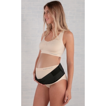 Бандаж до и послеродовой универсальный (пояс) Евромама, черный