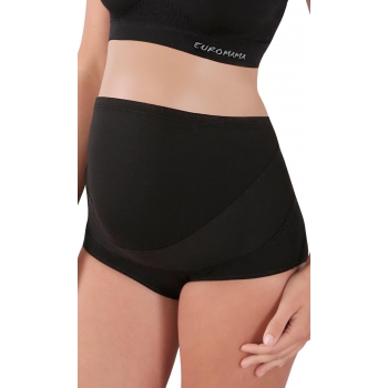 Бандаж-трусы для беременных высокий, черный