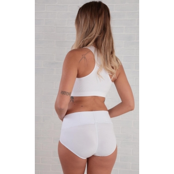 Бандаж трусы для беременных под живот, белый