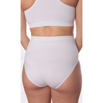 Бандаж трусы для беременных бесшовный, белый