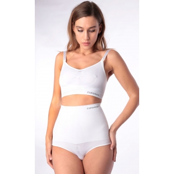 Бандаж трусы послеродовой бесшовный, белый