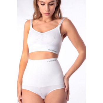 Бандаж трусы послеродовой бесшовный, белый