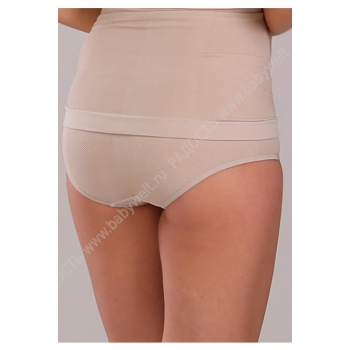 Трусы для беременных и после родов бесшовные Jeans, бежевые