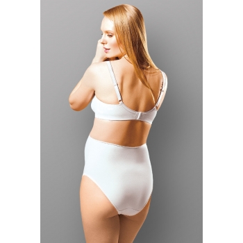 Трусы для беременных высокие (хлопок), белый