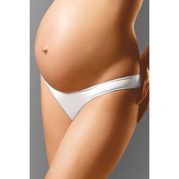 Трусы для беременных под живот (танга), белый