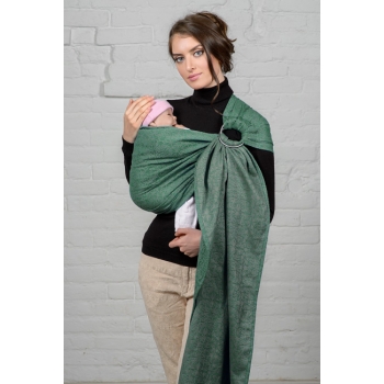 Слинг с кольцами для новорожденных Diva Basico, Atlantico