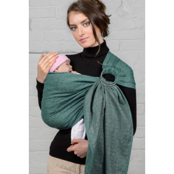 Слинг с кольцами для новорожденных Diva Basico, Atlantico